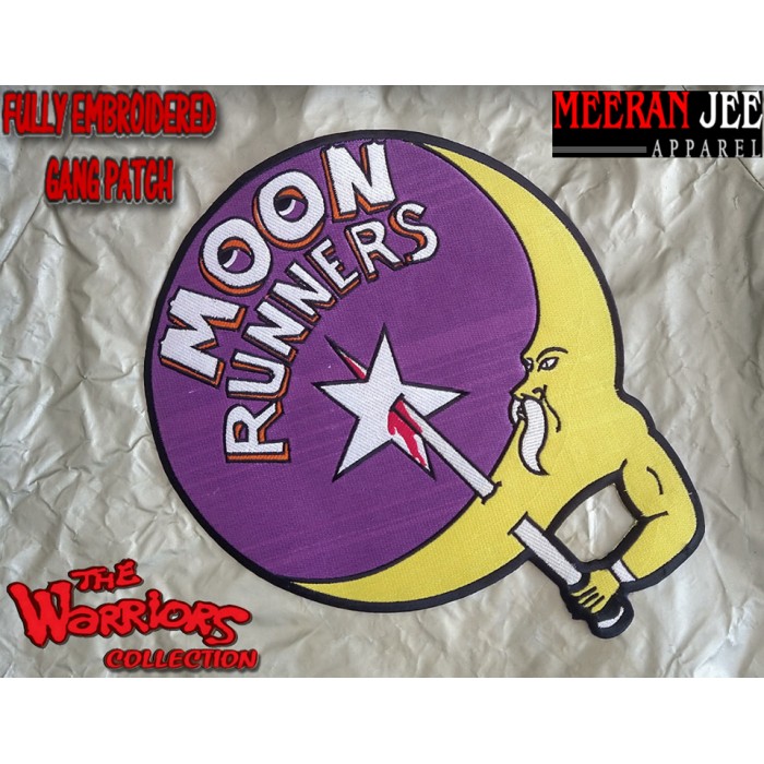 Moon Runners Embroidery Patch, The Warriors Movie Patch, Moon Runners